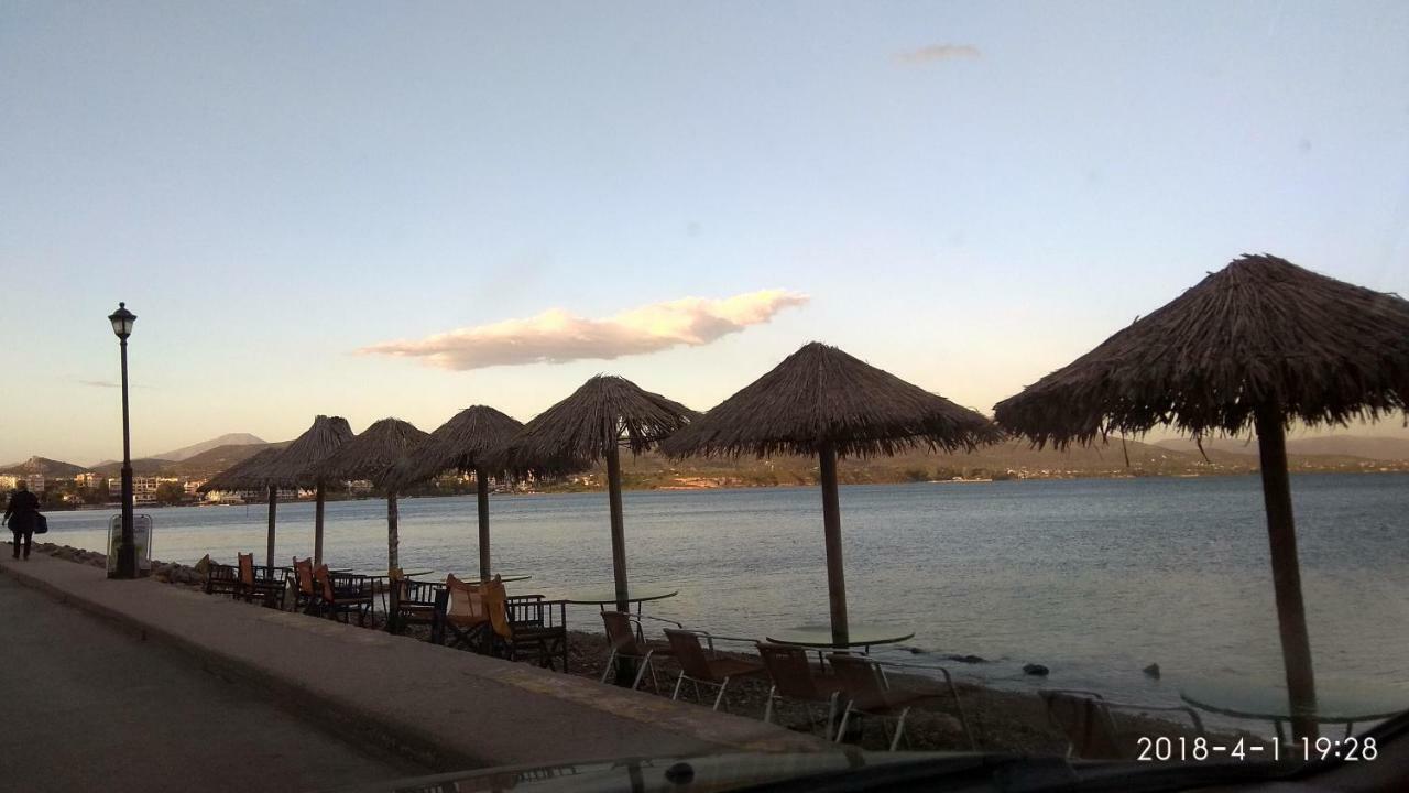 Liland Beachfront Lefkandi Chalkidas Buitenkant foto