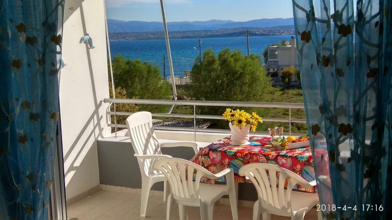 Liland Beachfront Lefkandi Chalkidas Buitenkant foto