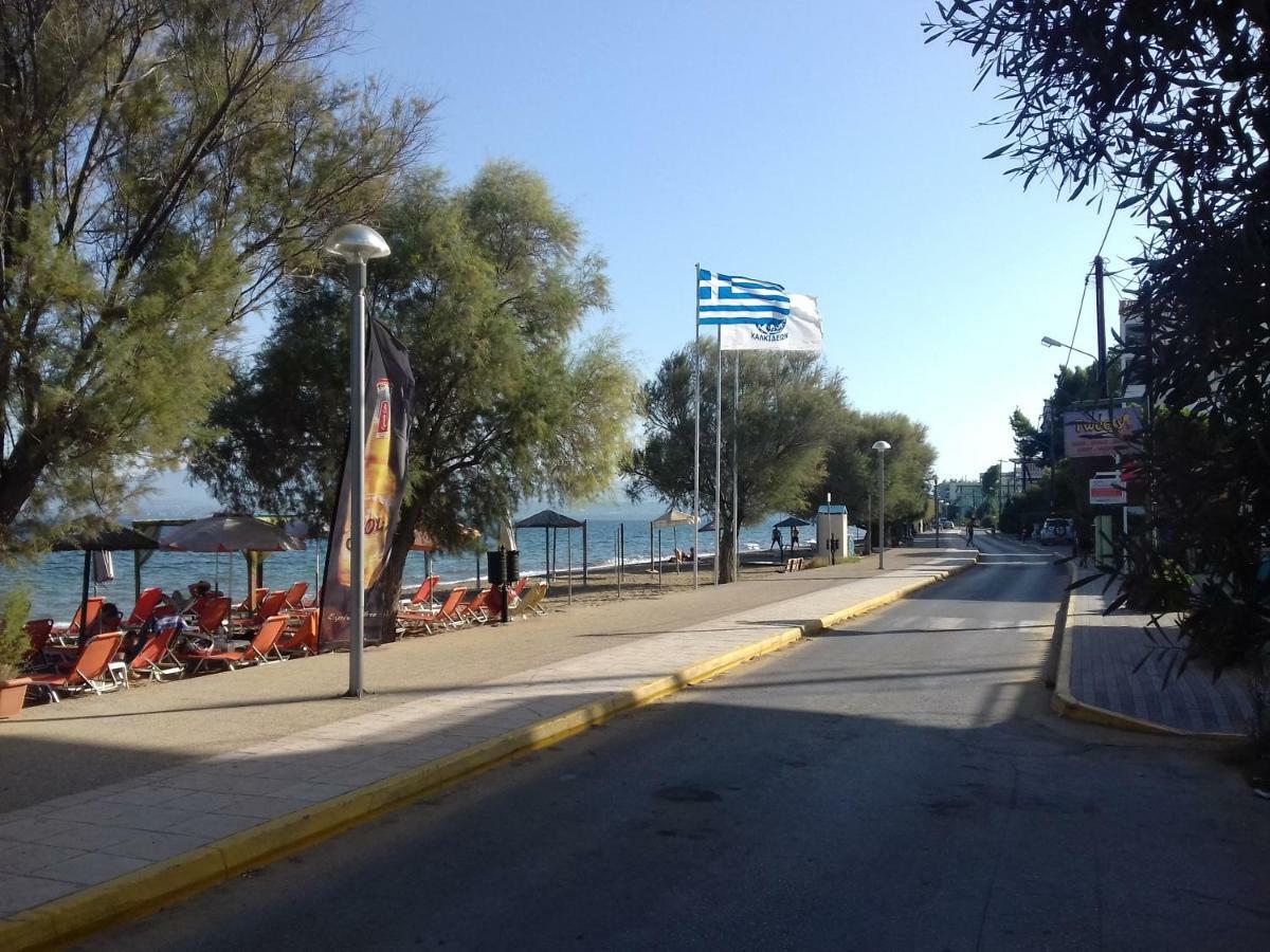 Liland Beachfront Lefkandi Chalkidas Buitenkant foto